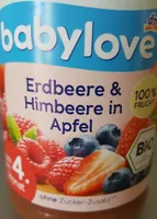 DM Babylove Erdbeere & Heidelbeere In Apfel
