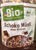 Schoko Müsli ohne Rosinen