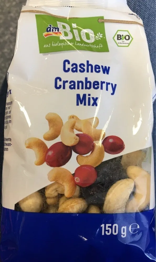 Bio Cashew Cranberry Mix Von DM