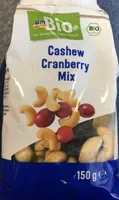 Bio Cashew Cranberry Mix Von DM