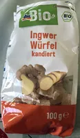 Ingwer Würfel kandiert