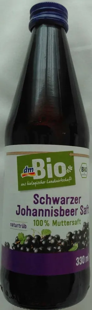 Schwarzer Johannisbeersaft