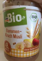 Bananen-kirsch Müsli, Ohne Zucker-zusatz