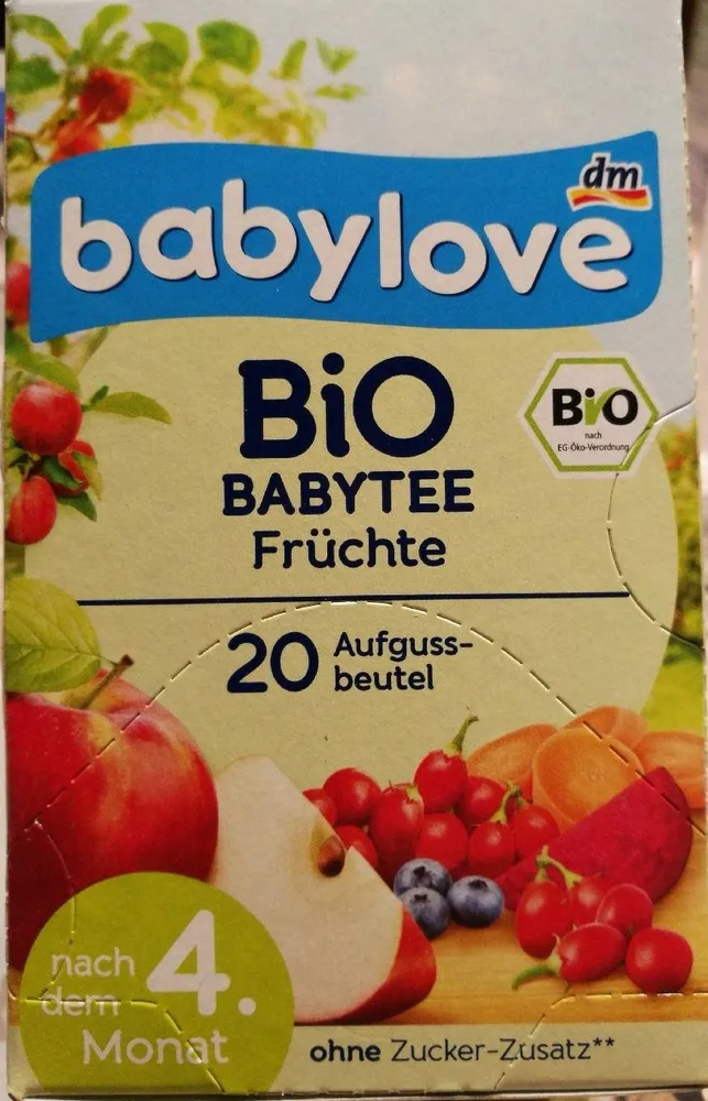 Babylove Bio Babytee Früchte Nach Dem 4. Monat