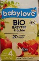Babylove Bio Babytee Früchte Nach Dem 4. Monat