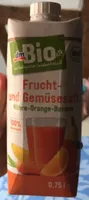 DM Bio Frucht Und Gemüsesaft Möhre Orange Banane