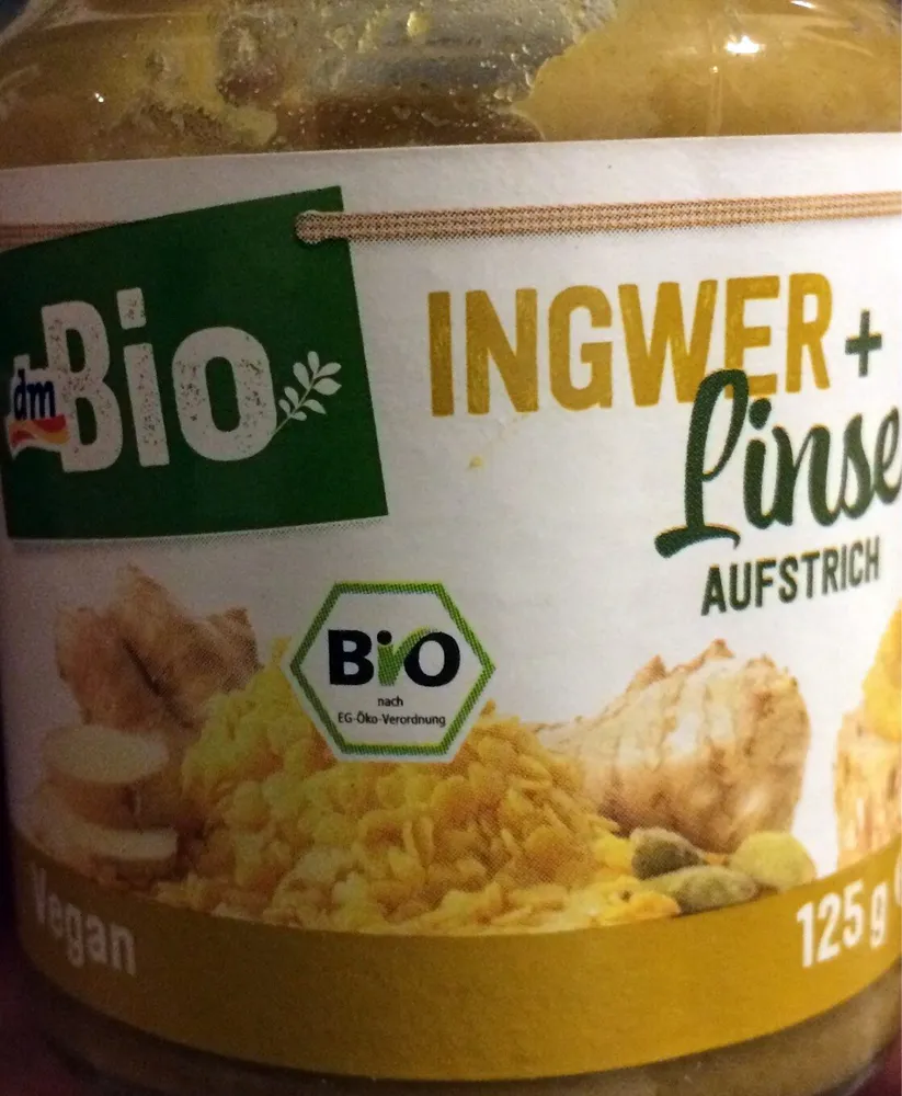 Ingwer + Linse Aufstrich