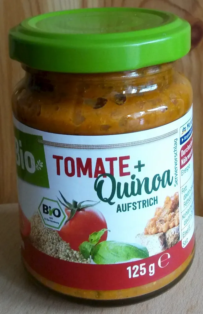Tomate + Quinoa Aufstrich