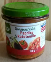 Gemüseaufstrich Paprika & Ratatouille