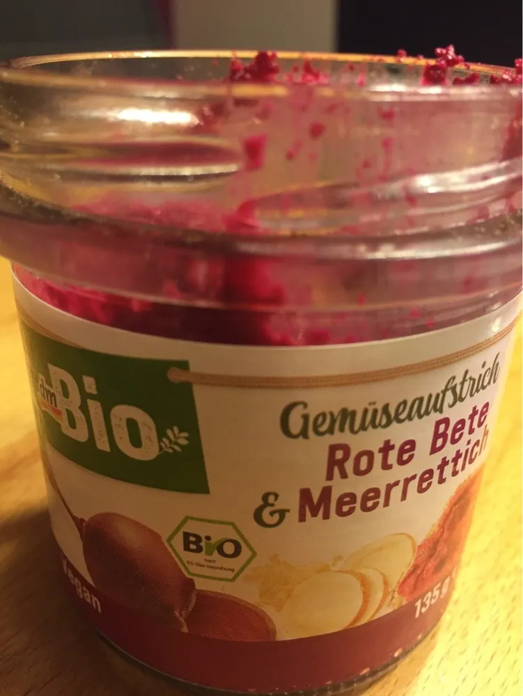 Gemüseaufstrich Rote Beete