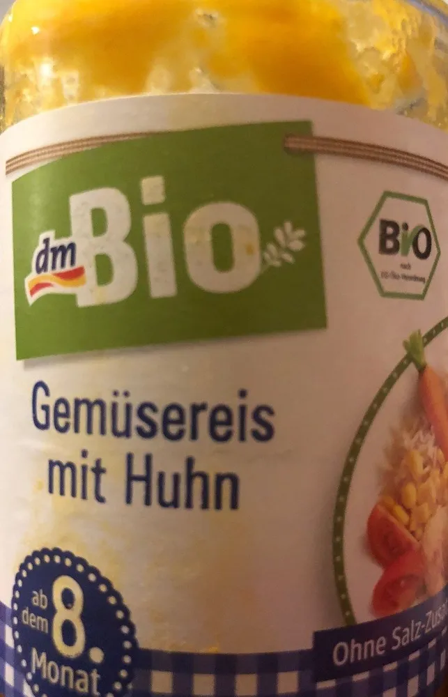 DM Bio Gemüsereis Mit Huhn