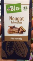 DM Bio Nougat Schokolade