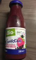Smoothie, Apfel, Holunder, Aronia