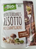 Mediterranes Risotto mit Champignons
