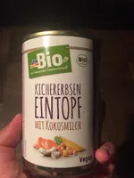 ragoût de pois chiches au lait de coco