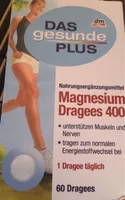 Magnesium dragees 400