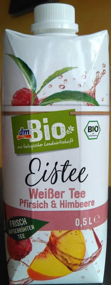 Eistee - Weißer Tee Pfirsich & Himbeere