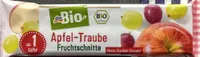 Apfel-traube Fruchtschnitte