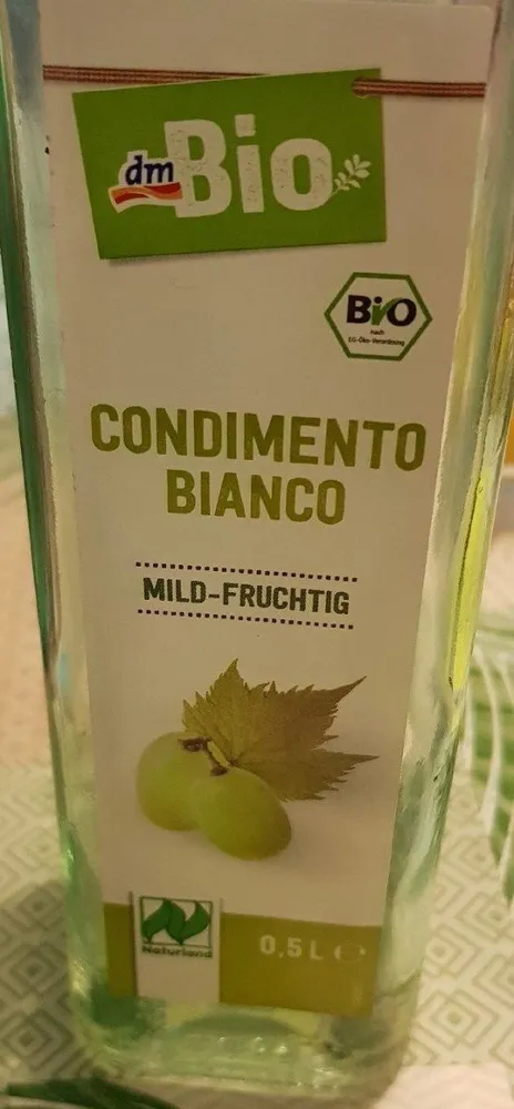 DM Bio Condimento Bianco Mild fruchtig