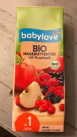 Hagebuttentee mit fruchtsaft