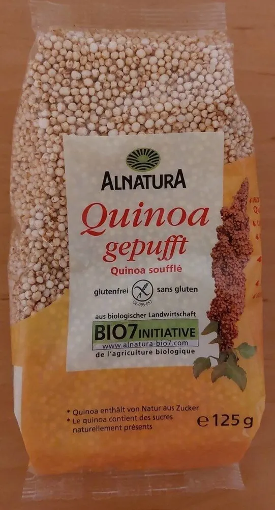 Quinoa gepufft