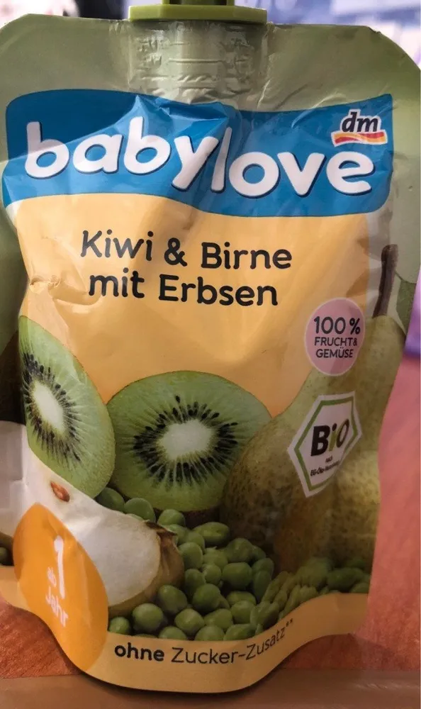 Kiwi poire petits pois