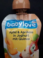 Apfel & Aprikose in Jogurt mit Quinoa