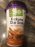 DM Bio Kurkuma Chai Drink Auf Haferbasis