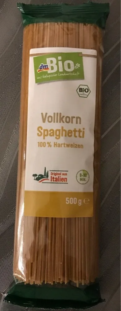 Vollkorn Spaghetti 100% Hartweizen