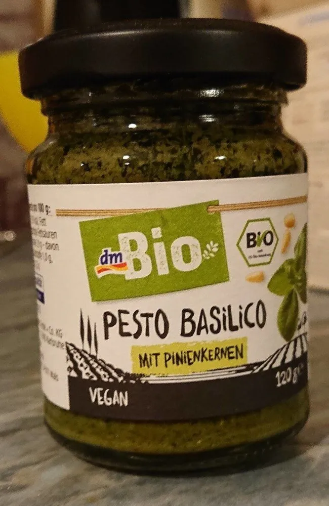 Dm Bio Pesto Basilico Mit Pinienkernen