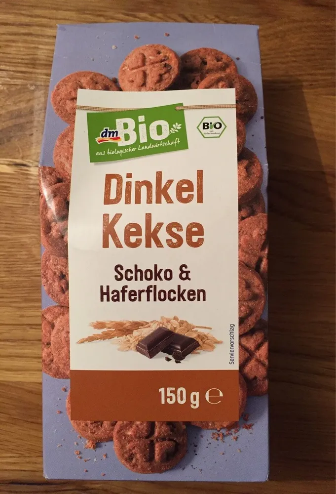 Dinkelkekse Mit Schoko Und Haferflocken