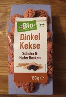 Dinkelkekse Mit Schoko Und Haferflocken