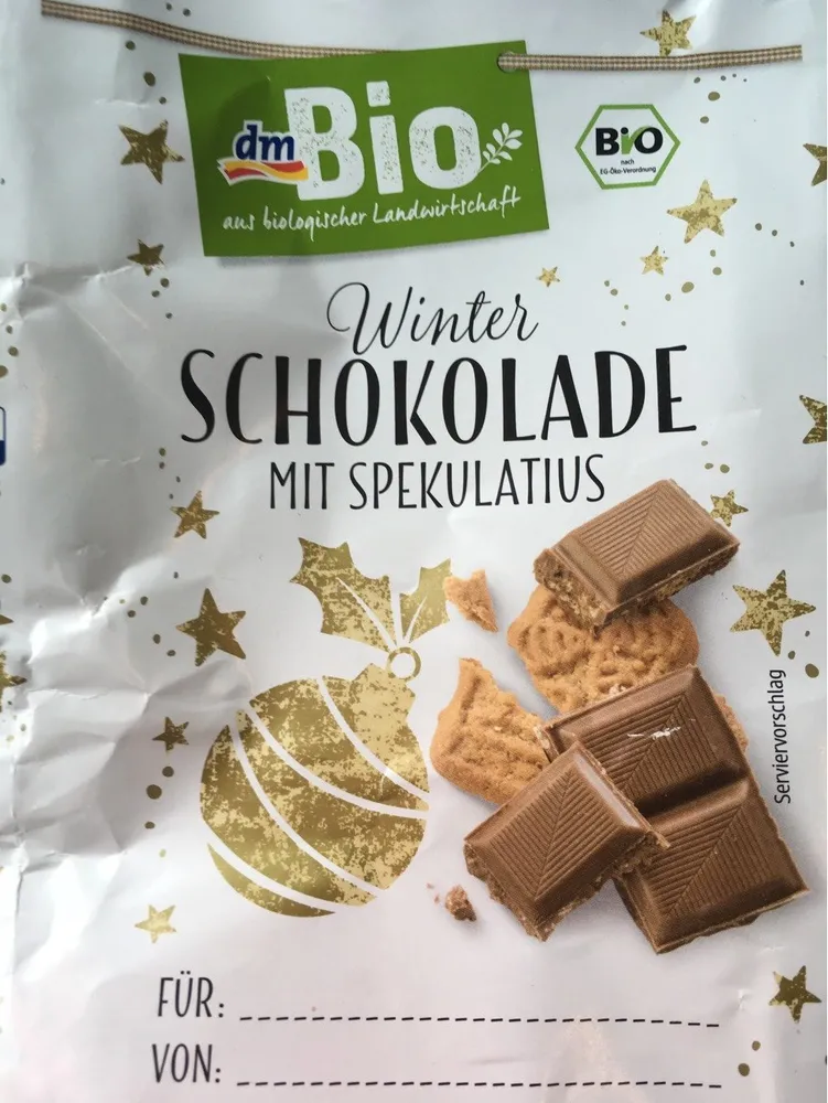 Winter Schokolade, Mit Spekulatius