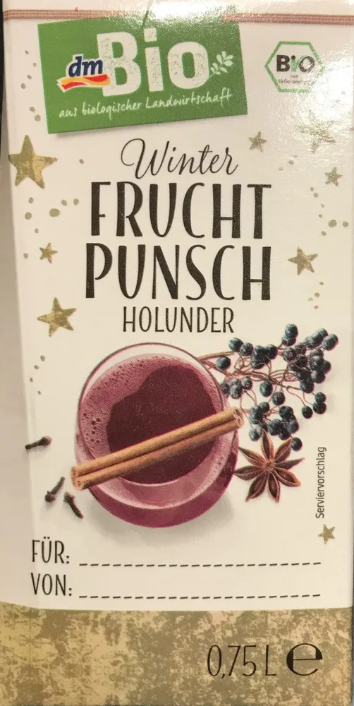 Winter Fruchtpunsch Holunder