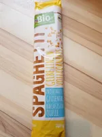 Spaghetti gelbe linse vollkornreis