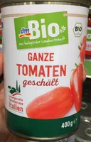 Ganze Tomaten geschält