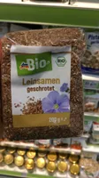 Leinsamen geschrotet