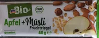 Apfel + Müsli Fruchtriegel