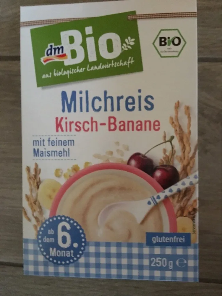 Milchreis kirsch-banane