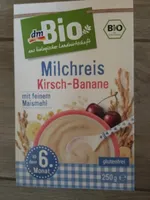 Milchreis kirsch-banane