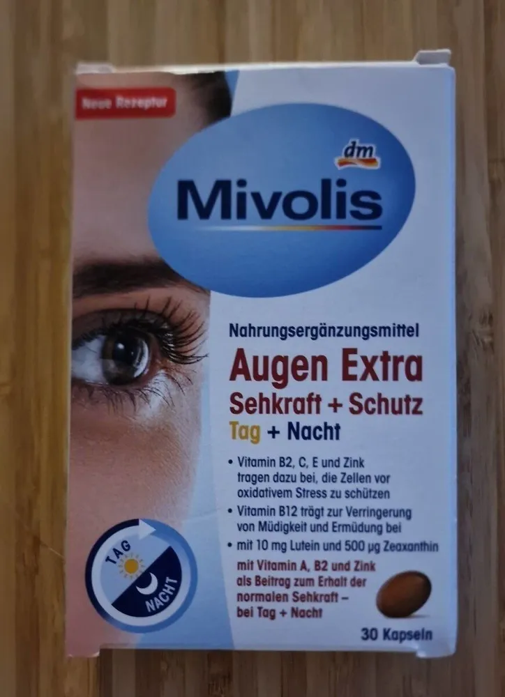 Nahrungsergänzungsmittel - Augen extra