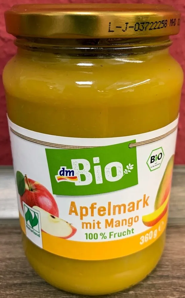 Apfelmark mit Mango