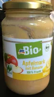 Apfelmark mit Banane