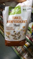 Dinkel Hanfkrokant Müsli