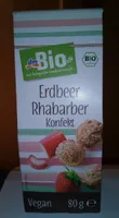 Pâtes de fruits fraise rhubarbe