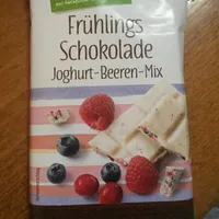 Frühlings Schokolade Joghurt-Beeren-Mix