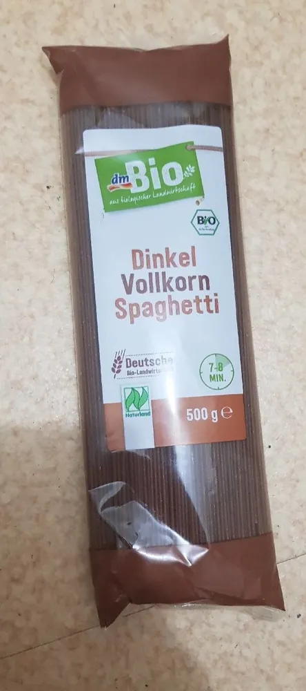 Dinkel vollkorn spaghetti