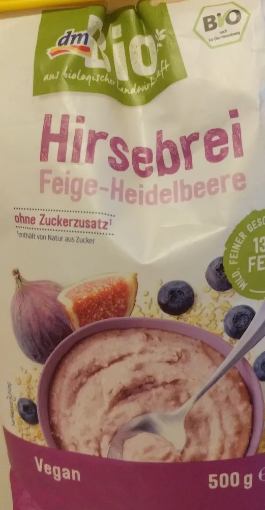 Hirsebrei Feige-Heidelbeere