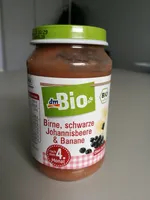 Birne, schwarze Johannisbeere & Banane