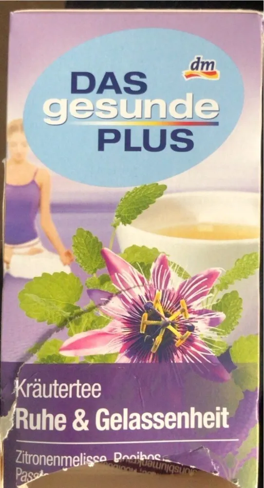 Kräutertee Ruhe & Gelassenheit